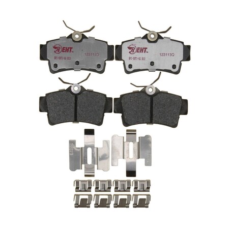 Raybestos Raybestos Brake Pad Set, Eht627H EHT627H
